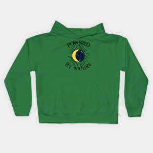 Good vibes, witchy style powered by nature! Kids Hoodie